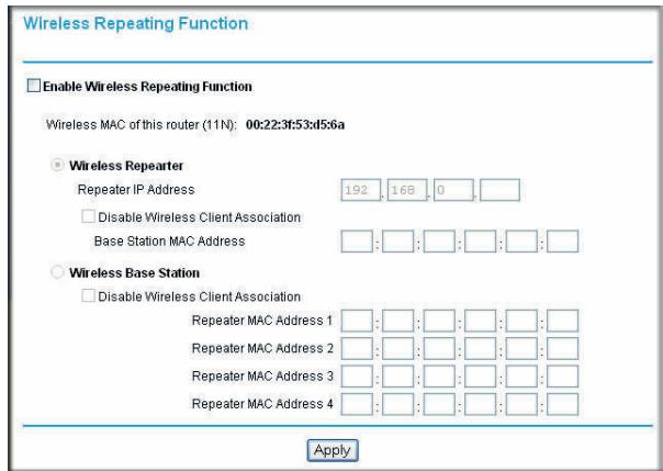 NETGEAR DGND3300V2 - Wireless Repeating Function - 1