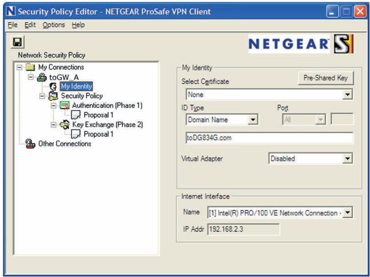 NETGEAR DGND3300V2 - Step 2: Configure Gateway B (VPN Router at Regional Office) - 4
