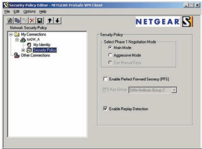 NETGEAR DGND3300V2 - Step 2: Configure the NETGEAR ProSafe VPN Client - 2