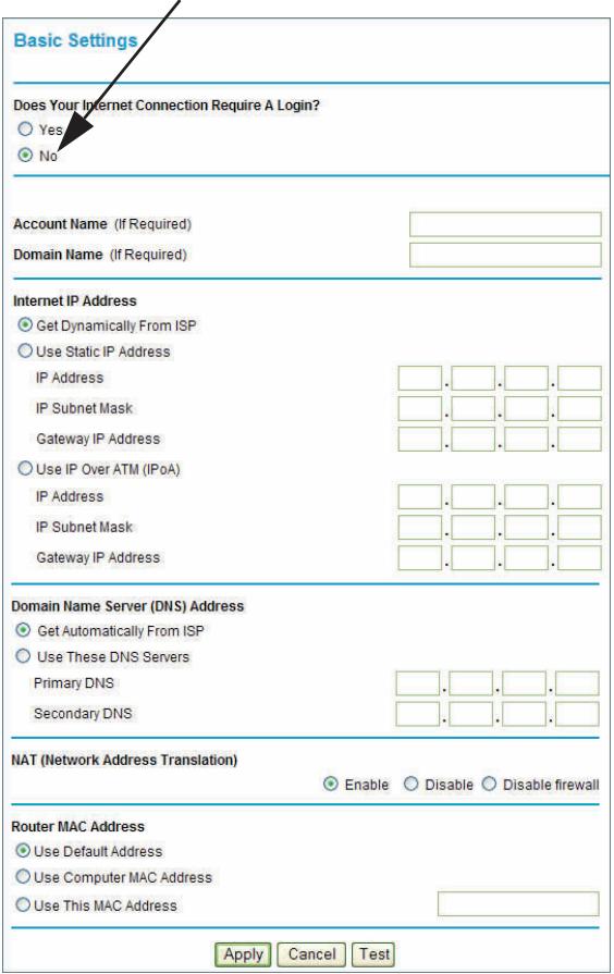 NETGEAR DGND3300V2 - To view or configure the basic settings: - 2