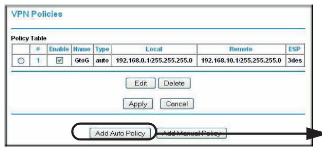 NETGEAR DGND3300V2 - Configuring VPN Network Connection Parameters - 1