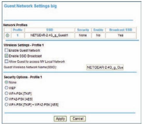 NETGEAR DGND3300V2 - To configure a wireless guest network: - 1