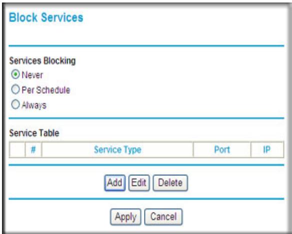 NETGEAR MBR1210 - Blocking Services - 1