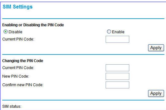NETGEAR MBR1210 - SIM Settings - 1