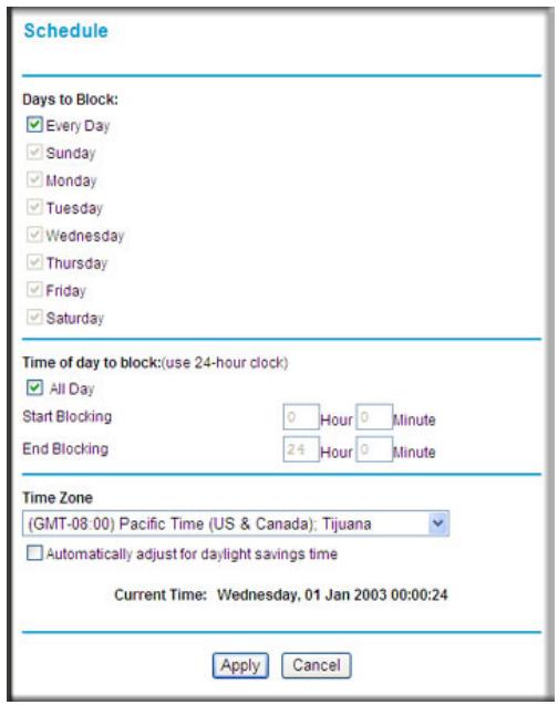 NETGEAR MBR1210 - Setting Your Time Zone - 1