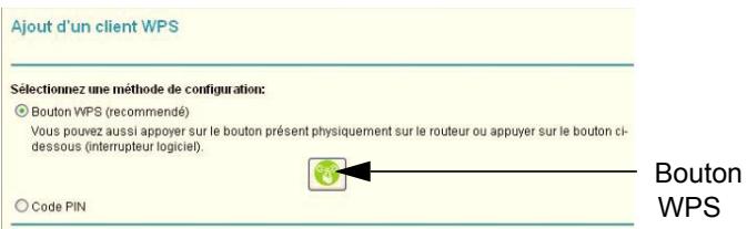 NETGEAR MBR1210 - Pour utiliser le bouton WPS du router pour ajouter un client WPS : - 1