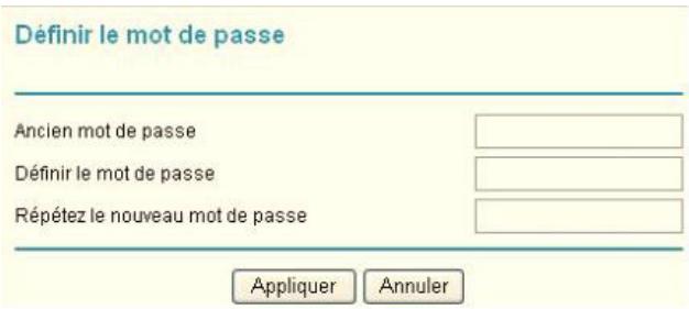 NETGEAR MBR1210 - Modification du mot de passage prédéfini - 1