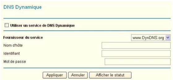 NETGEAR MBR1210 - Pour configurer un DNS dynamique : - 1