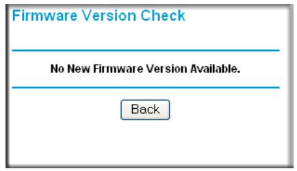 Firmware Version Check No New Firmware Version Available. Back