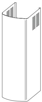 BAUKNECHT GZ9736XSS  - INSTALLATION INSTRUCTION - Chimney Extension Kit (Optional) - 1