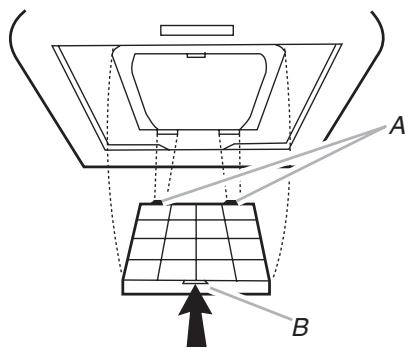 BAUKNECHT GZ9736XSS  - INSTALLATION INSTRUCTION - To remove the charcoal filter: - 1