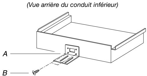 BAUKNECHT MT4155SPS - INSTALLATION INSTRUCTION - Assemblage du conduit inférieur - 1