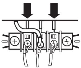 BAUKNECHT WET3300SQ - INSTALLATION INSTRUCTION - Use for direct wire or power supply cord where local codes do not permit connecting cabinet-ground conductor to neutral wire. - 2
