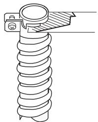 BAUKNECHT WET3300SQ - INSTALLATION INSTRUCTION - Style 1: Power supply cord strain relief - 4