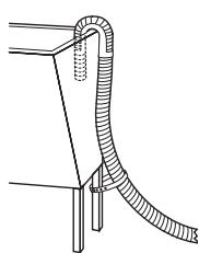 BAUKNECHT WET3300SQ - INSTALLATION INSTRUCTION - Secure the Drain Hose - 2
