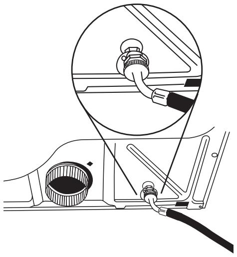 BAUKNECHT WGD7800XW  - INSTALLATION INSTRUCTION - CONNECT INLET HOSE (STEAM MODELS) - 3