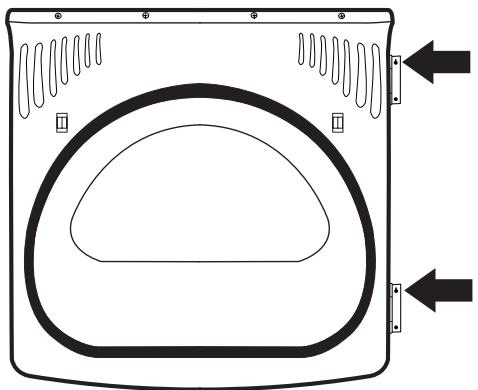 BAUKNECHT WGD7800XW - INSTALLATION INSTRUCTION - Réinstallation de la porte - 4