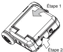 OREGON CAMERA VIDEO WINX - Installation des piles - 1