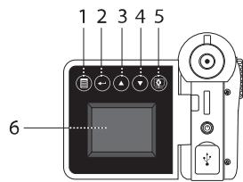 OREGON CAMERA VIDEO WINX - Panneau de I'ecran LCD - 1