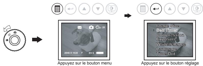 OREGON CAMERA VIDEO WINX - Réglage retardateur - 1