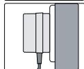 OREGON ORIDNATEUR EDUCATIF CLONE WARS - Connexion de l'adaptateur AC/DC - 5