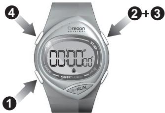 OREGON SE122 - Pour utiliser le chronomètre : - 2