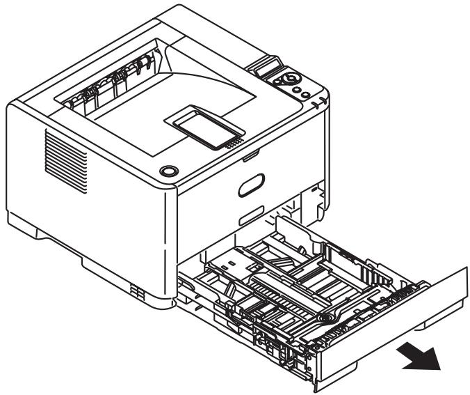 OKI B411DN - Chargement du papier - 1