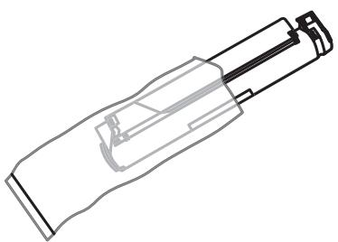 OKI B411DN - Instale o cartucho detoner - 1