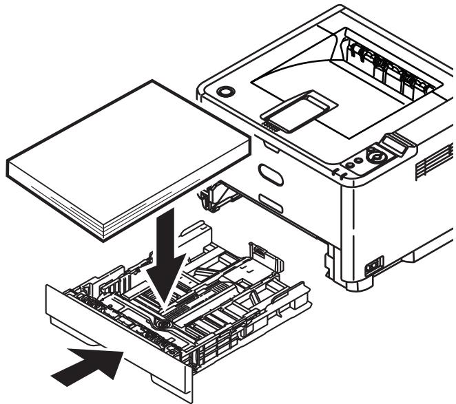 OKI B411DN - Load Paper - 4