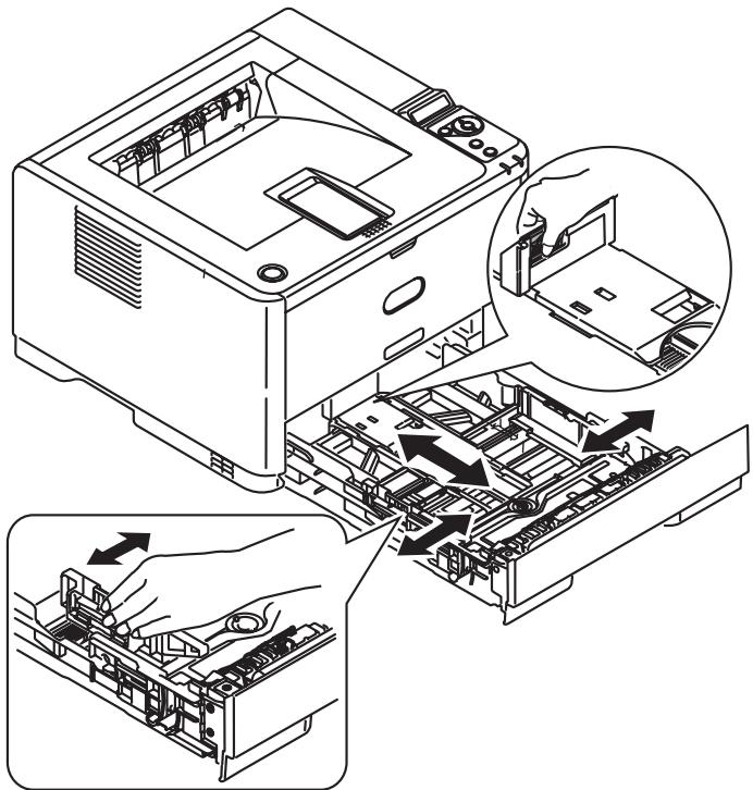 OKI B411DN - Chargement du papier - 2