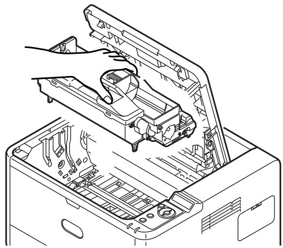 OKI B411DN - Prepare the Image Drum Cartridge - 2