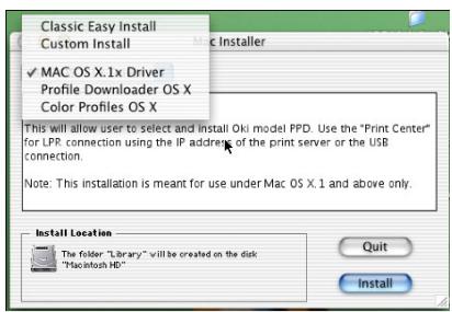 OKI C7500N - Installation du pilote - 1