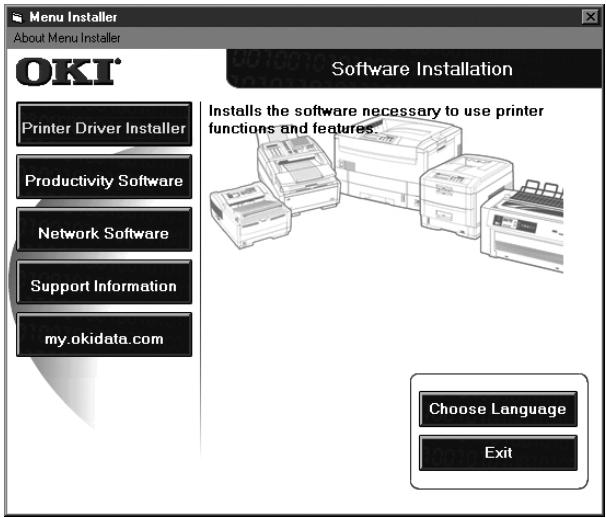 OKI C7500N - Installation des pilotes - 1