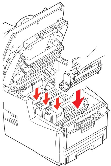 OKI MC560NMFP - Clearing Media Jams Printer Jams (cont.) - 4