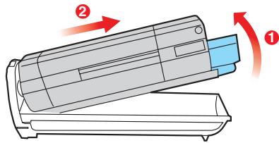 OKI MC560NMFP - No. para pedido: Cartuchos de toner, Oki Tipo C8 - 1