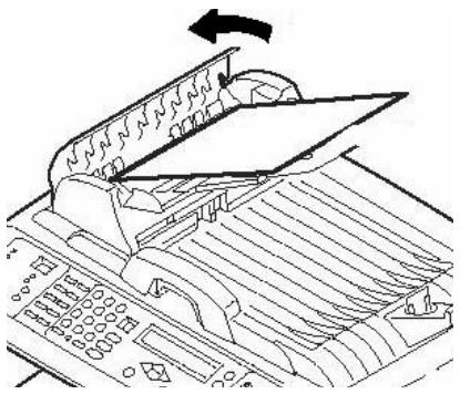 OKI MC560NMFP - Eliminação de atolamentos de papel Encravamento de Scanner (ADF) - 2