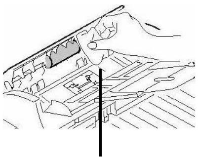 OKI MC560NMFP - Cleaning the ADF Rollers &amp; Pad - 2