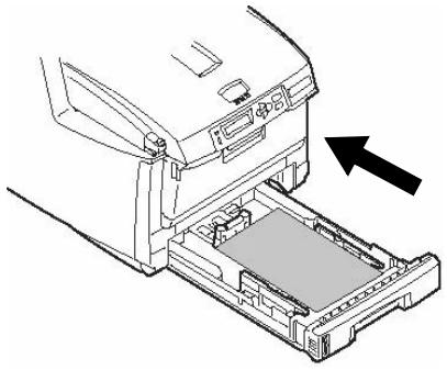 OKI MC560NMFP - Dégagement des bourges   Bourgages dans l'imprimante (suite) - 5