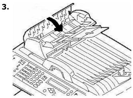 OKI MC560NMFP - Dégagement des bourges Bourrage du scanneur - 4