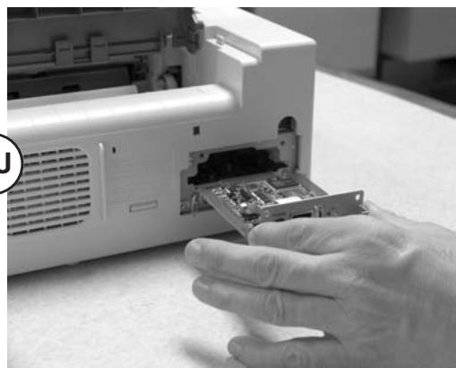 OKI ML 421 - Installation de la carte réseau OkiLAN 6130 - 5