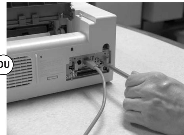 OKI ML 421 - Impressão de uma folha de configurações - 2