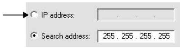 OKI ML 421 - Especificação do endereço IP da impressora - 1
