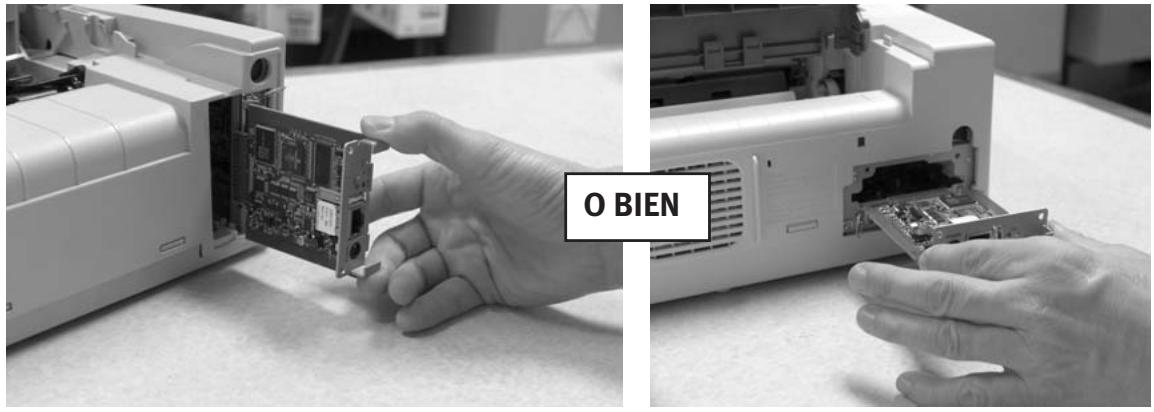 OKI ML 421 - Cómo instalar la Tarjeta de Red OkiLAN 6130 - 3