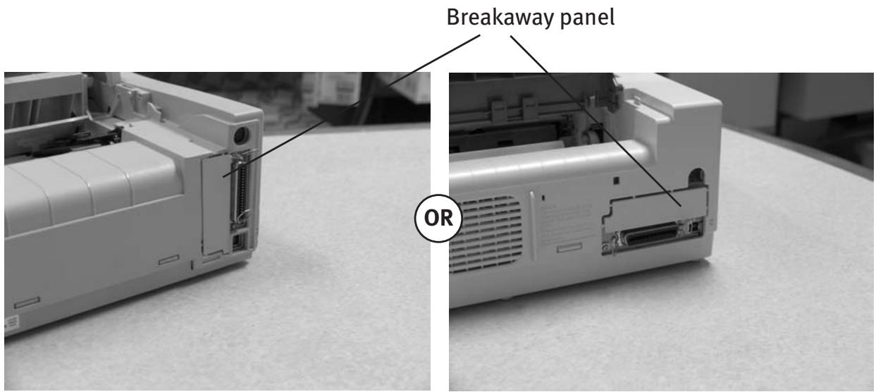 OKI ML 421 - Installing the OkiLAN 6130 Network Card - 3