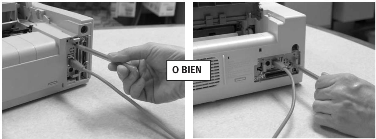 OKI ML 691 - Impresión de la hoja de configuraciones - 1