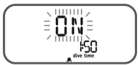 MARES NEMO EXCEL - Activation des alarmes plongee LIBRE (SET FREE - ALARMS on/off) - 2