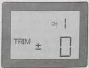 FUTABA 6EXA - TRIM - Réglage des trims - 1