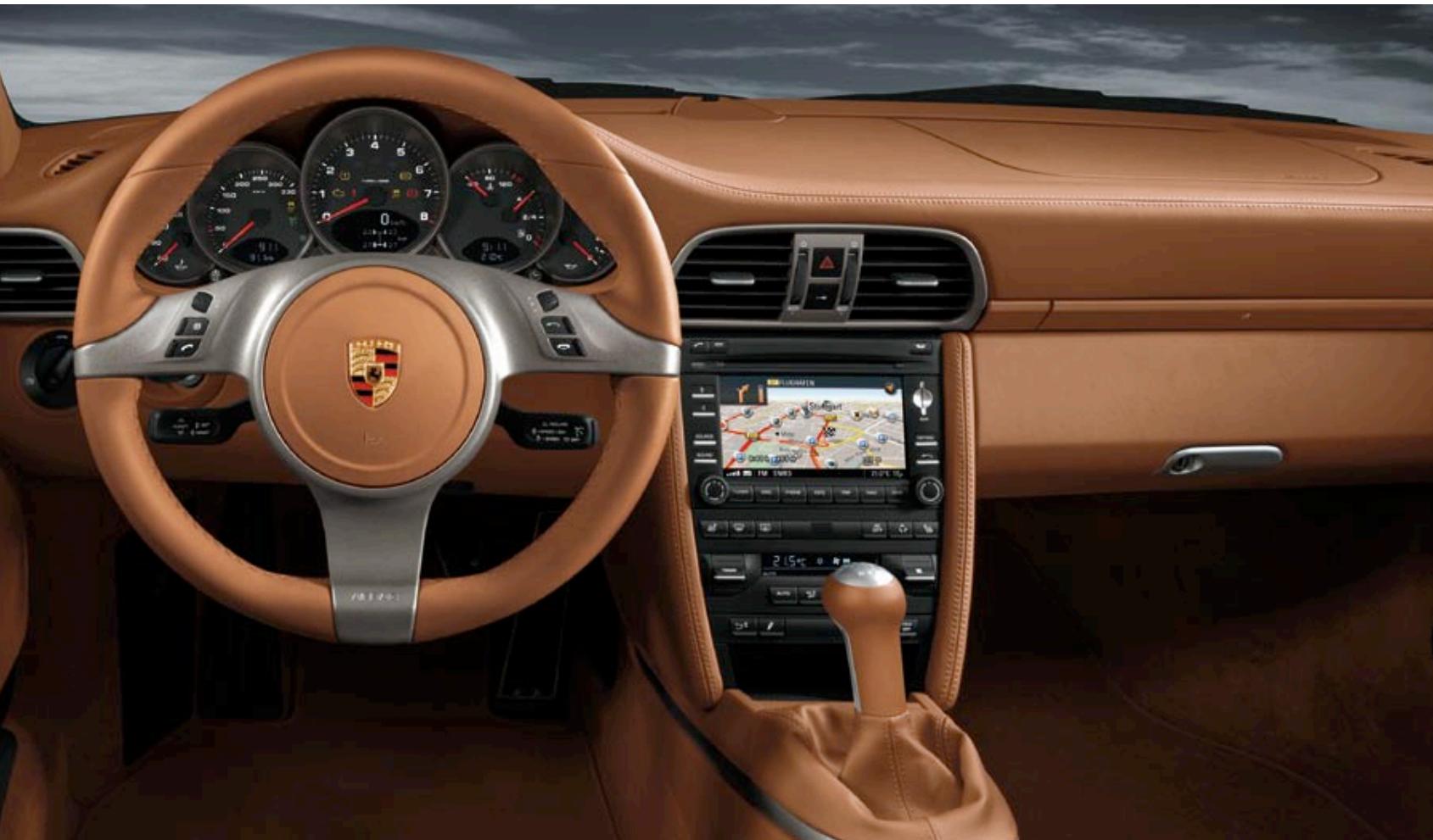 PORSCHE 911 CARRERA 4S CABRIOLET - Les instruments. - 1