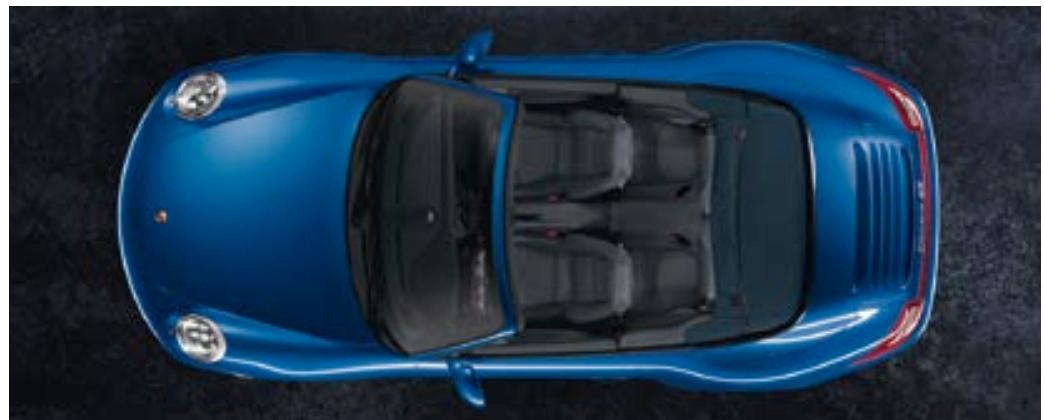 PORSCHE 911 CARRERA 4S CABRIOLET - Cuir/vernis couple - 12