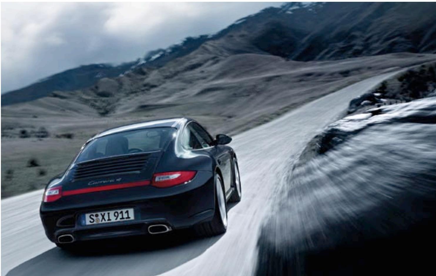 PORSCHE 911 CARRERA 4S CABRIOLET - La conception allégée. - 1